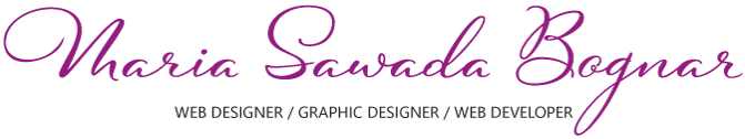 Maria Sawada Bognar Web Designer/Graphic Designer/Web Developer logo